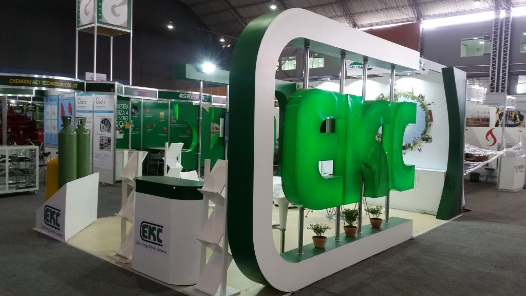 Stand EKC feria del gas